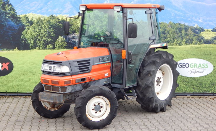 Kubota, model GL467, nr. ramy: 32095 4WD+KABINA