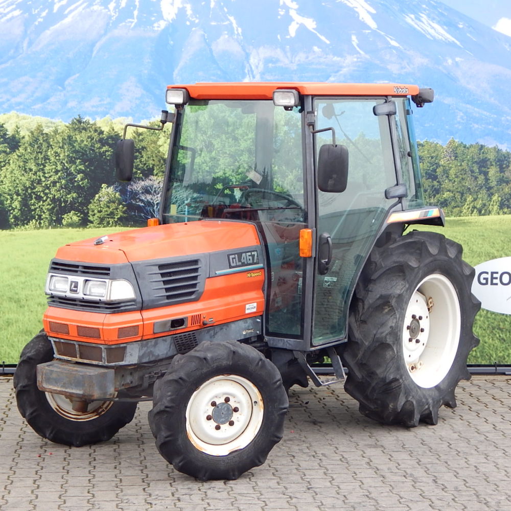 Kubota, model GL467, nr. ramy: 32095 4WD+KABINA