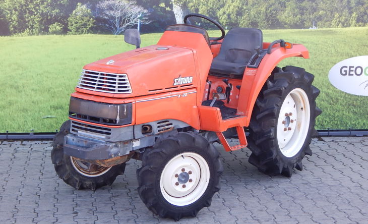 Kubota, model Saturn X20, nr. ramy: 55505 4WD